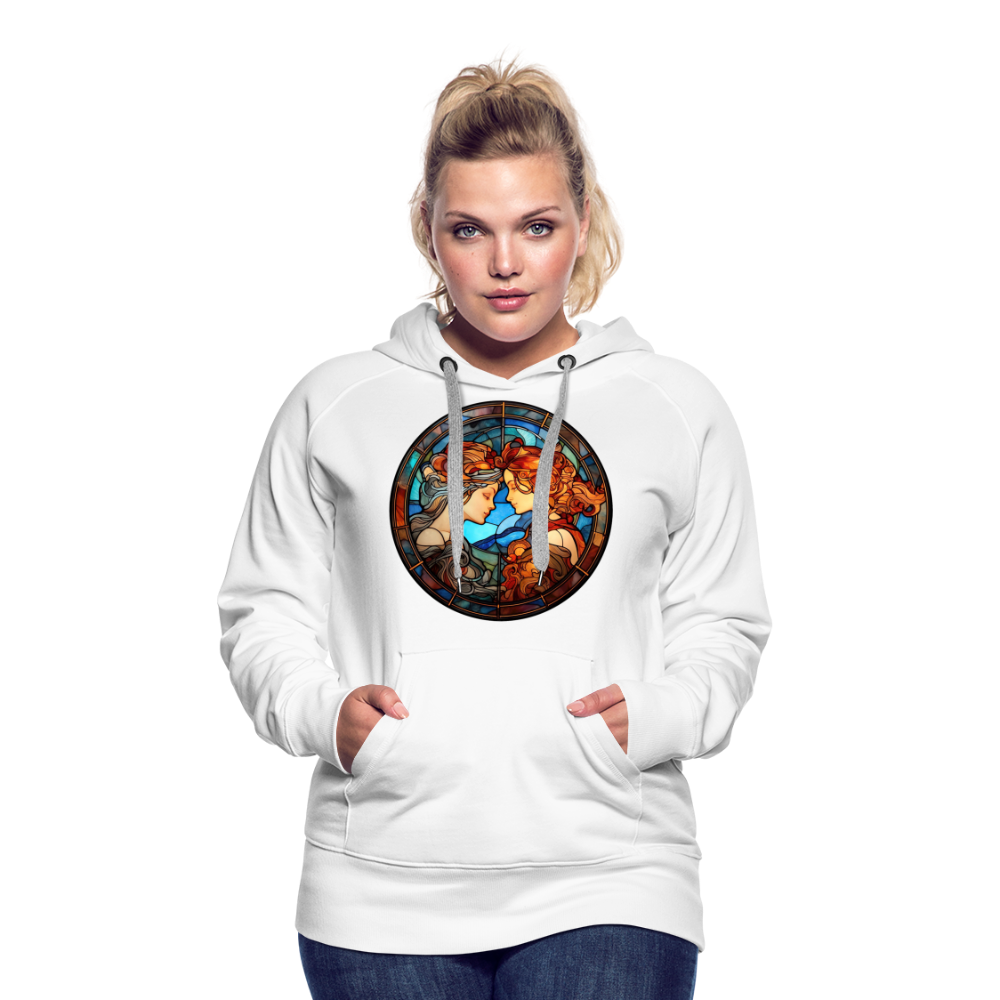 Women’s Mosaic Gemini Premium Hoodie - white