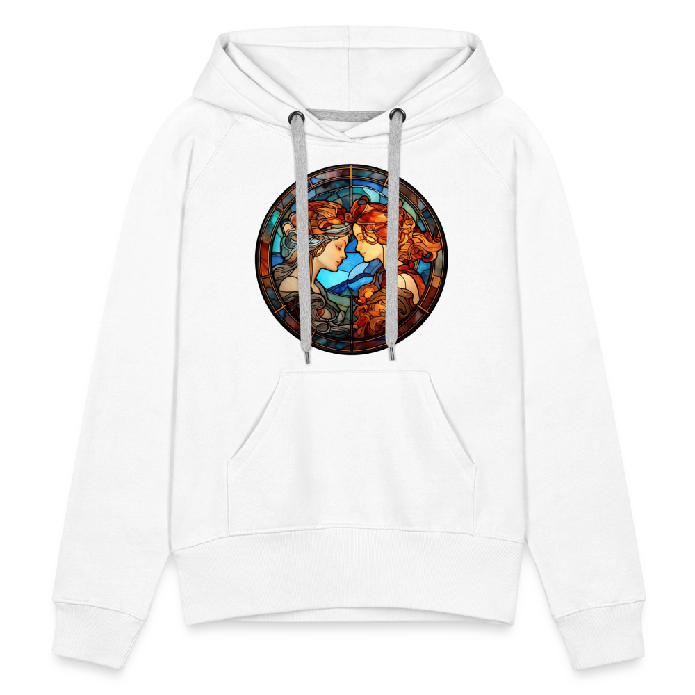 Women’s Mosaic Gemini Premium Hoodie - white