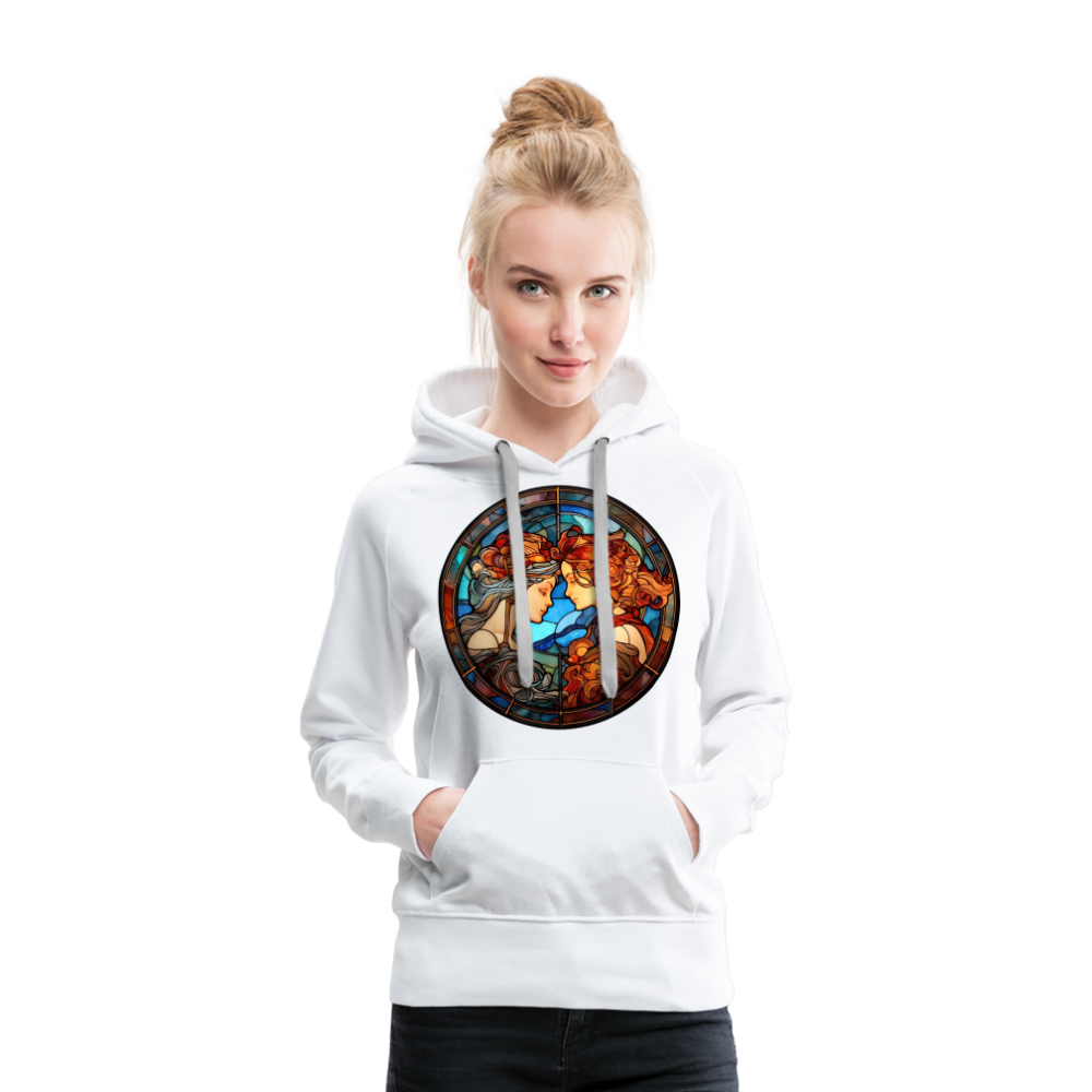 Women’s Mosaic Gemini Premium Hoodie - white