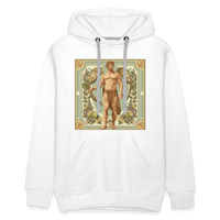 Thumbnail for Men’s Mythical Virgo Premium Hoodie - white