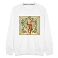 Thumbnail for Men’s Mythical Virgo Premium Sweatshirt - white