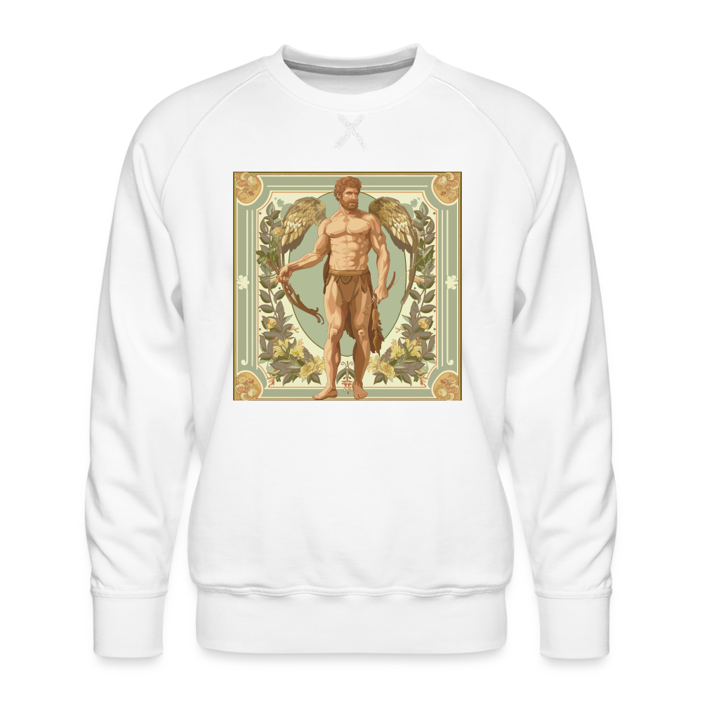 Men’s Mythical Virgo Premium Sweatshirt - white