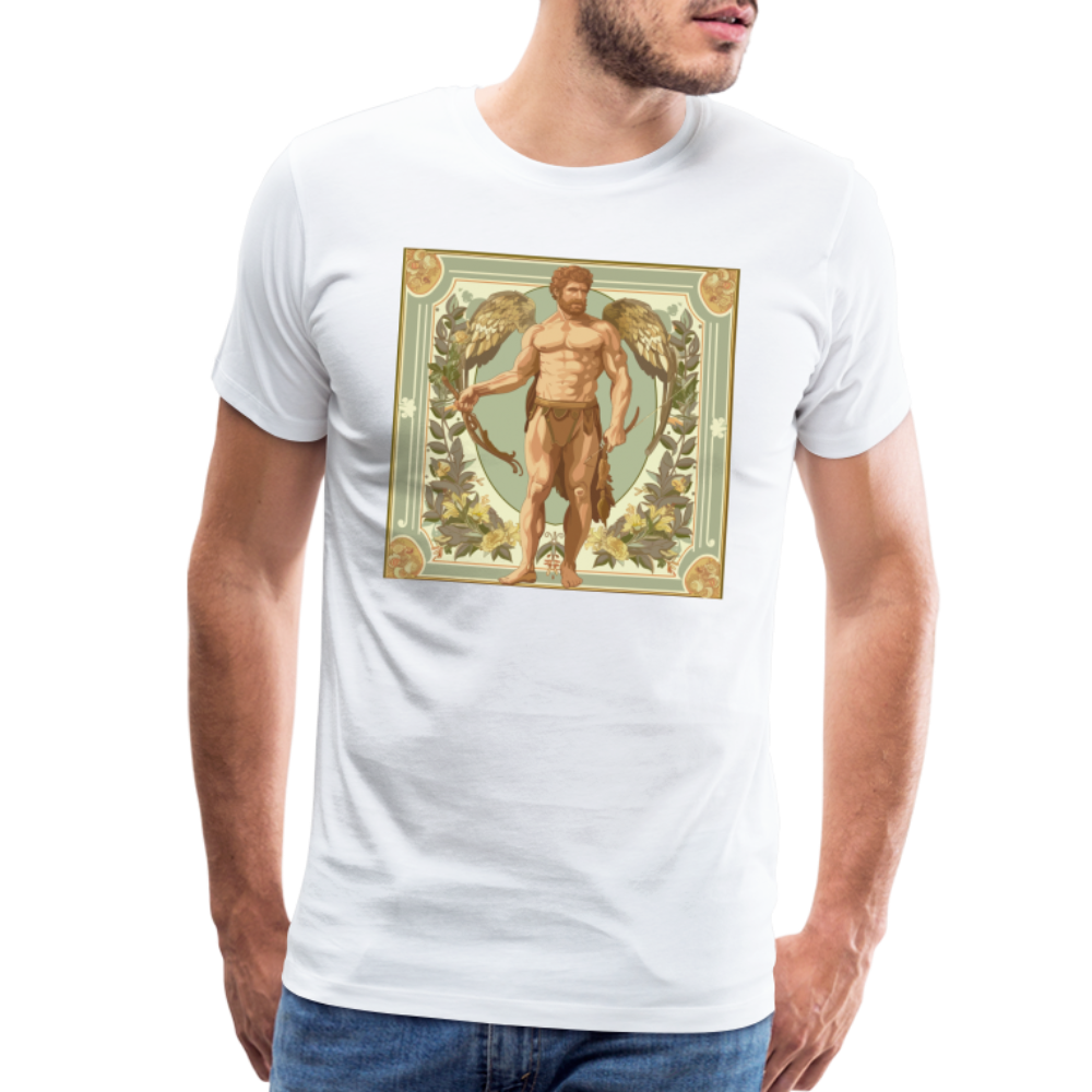 Men's Mythical Virgo Premium T-Shirt - white