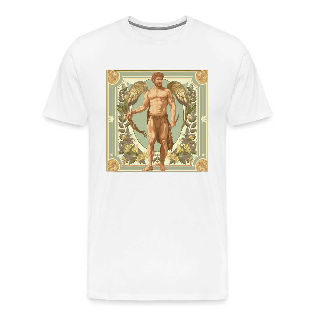 Men's Mythical Virgo Premium T-Shirt - white