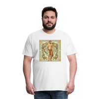 Thumbnail for Men's Mythical Virgo Premium T-Shirt - white