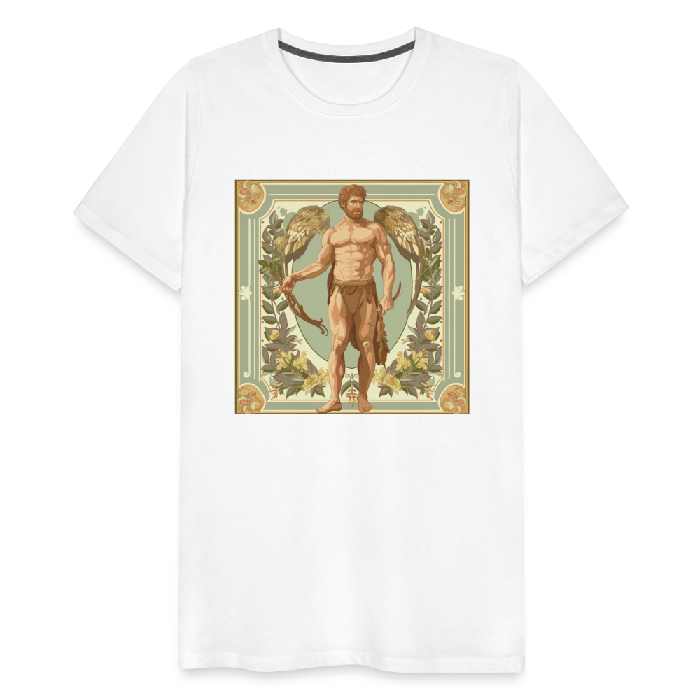 Men's Mythical Virgo Premium T-Shirt - white