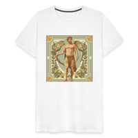 Thumbnail for Men's Mythical Virgo Premium T-Shirt - white