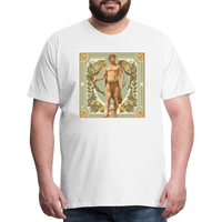 Thumbnail for Men's Mythical Virgo Premium T-Shirt - white