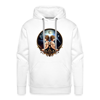 Thumbnail for Men’s Mythical Gemini Premium Hoodie - white