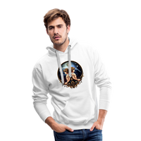 Thumbnail for Men’s Mythical Gemini Premium Hoodie - white