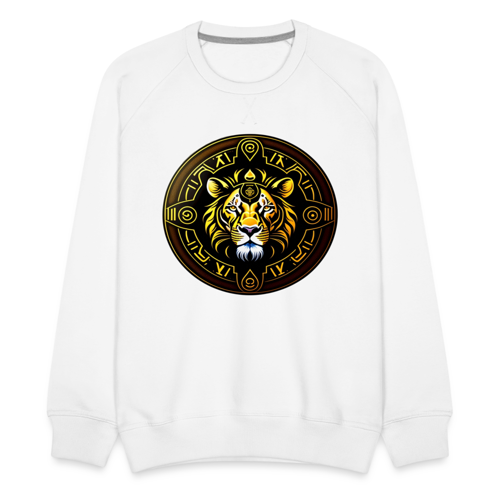 Men’s Mythical Leo Premium Sweatshirt - white