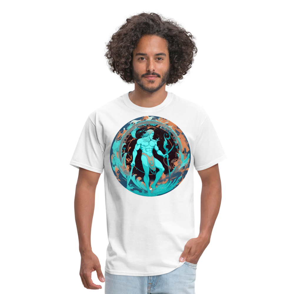 Men's Mythical Aquarius Classic T-Shirt - white