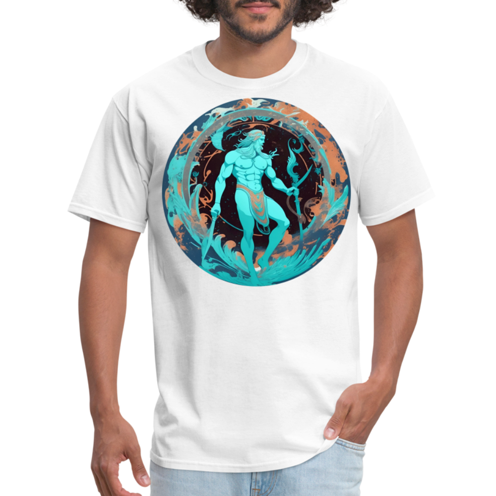 Men's Mythical Aquarius Classic T-Shirt - white