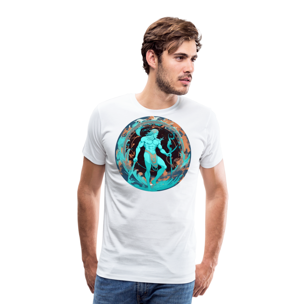 Men's Mythical Aquarius Premium T-Shirt - white