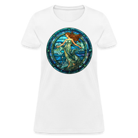 Thumbnail for Women's Mosaic Aquarius T-Shirt - white