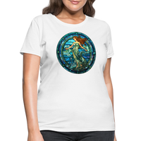 Thumbnail for Women's Mosaic Aquarius T-Shirt - white