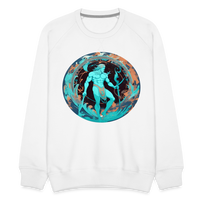 Thumbnail for Men’s Mythical Aquarius Premium Sweatshirt - white