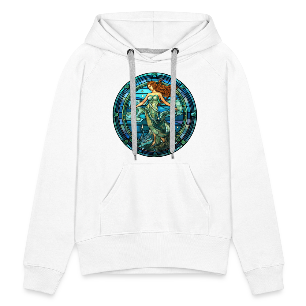 Women’s Mythical Aquarius Premium Hoodie - white