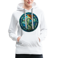 Thumbnail for Women’s Mythical Aquarius Premium Hoodie - white