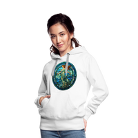 Thumbnail for Women’s Mythical Aquarius Premium Hoodie - white