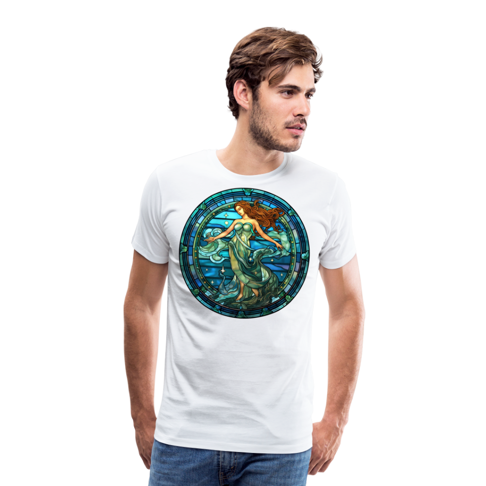 Men's Mosaic Aquarius Premium T-Shirt - white