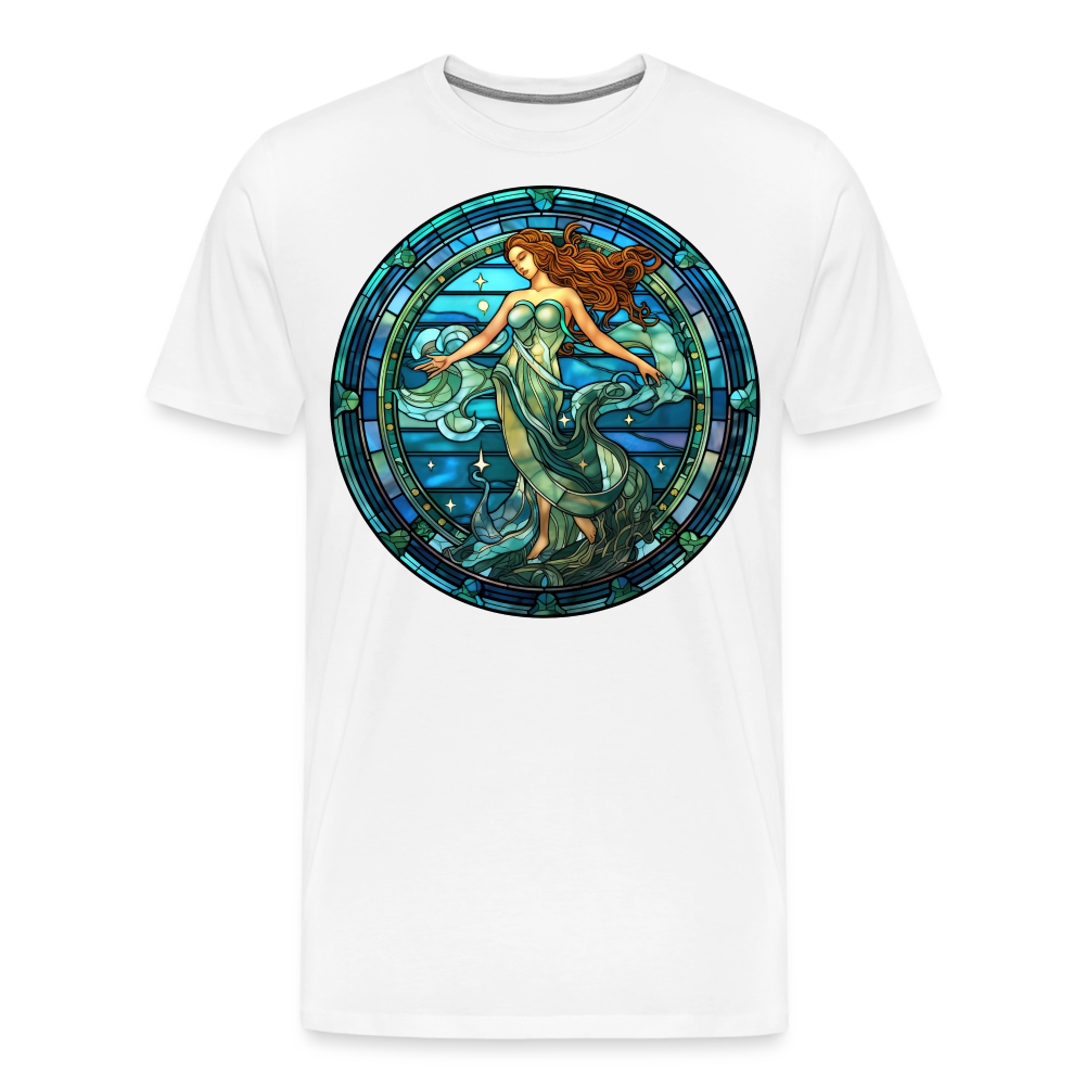 Men's Mosaic Aquarius Premium T-Shirt - white