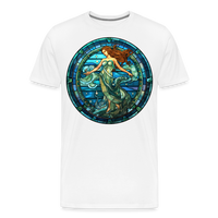 Thumbnail for Men's Mosaic Aquarius Premium T-Shirt - white