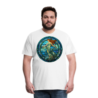 Thumbnail for Men's Mosaic Aquarius Premium T-Shirt - white