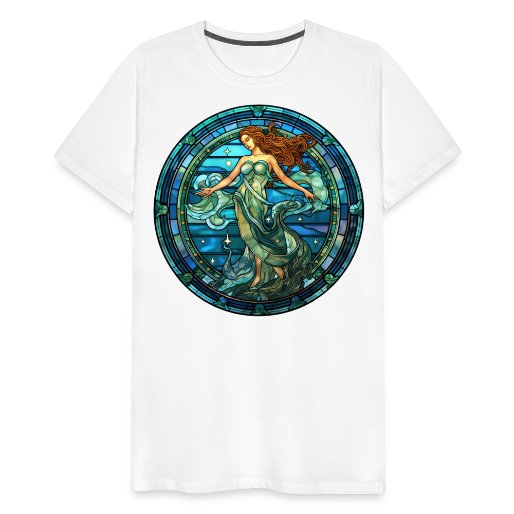 Men's Mosaic Aquarius Premium T-Shirt - white