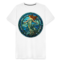 Thumbnail for Men's Mosaic Aquarius Premium T-Shirt - white