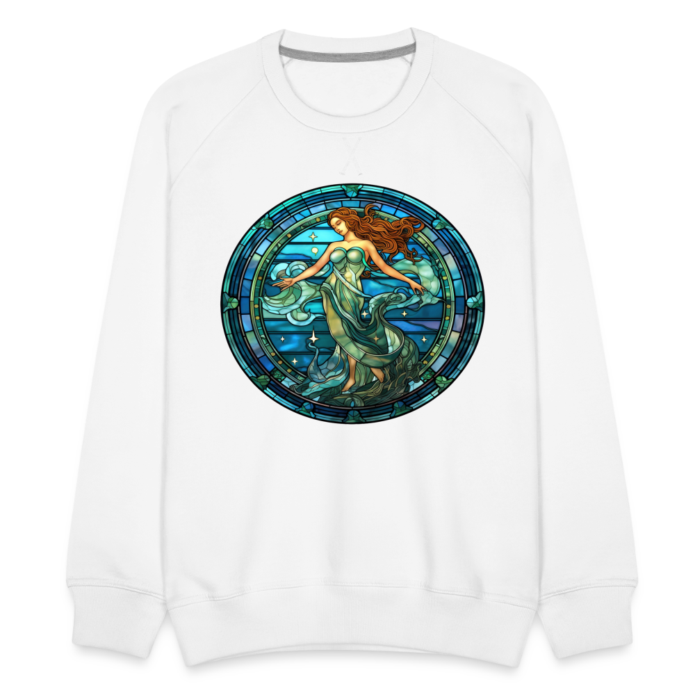 Men’s Mosaic Aquarius Premium Sweatshirt - white