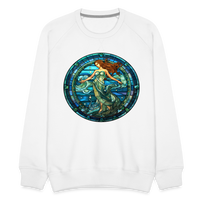 Thumbnail for Men’s Mosaic Aquarius Premium Sweatshirt - white