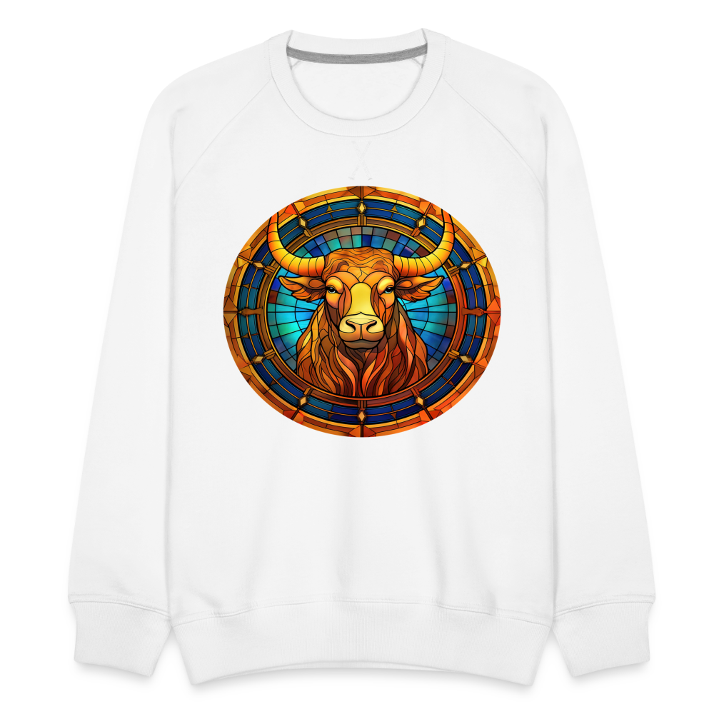 Men’s Mosaic Taurus Premium Sweatshirt - white