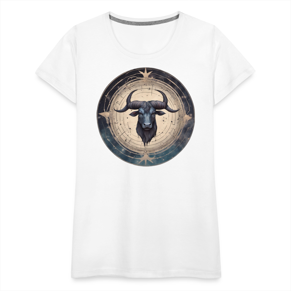 Women’s Mythical Taurus Premium T-Shirt - white