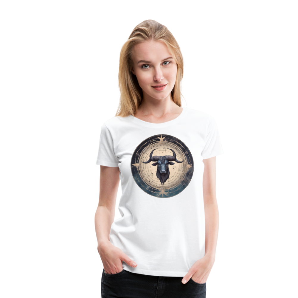 Women’s Mythical Taurus Premium T-Shirt - white