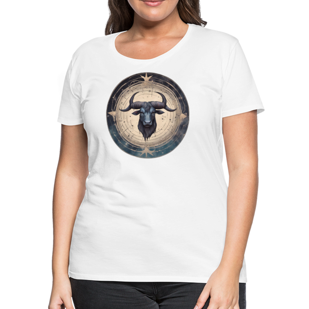 Women’s Mythical Taurus Premium T-Shirt - white