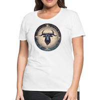 Thumbnail for Women’s Mythical Taurus Premium T-Shirt - white