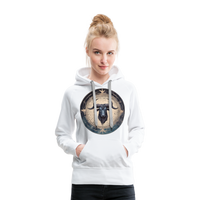 Thumbnail for Women’s Mythical Taurus Premium Hoodie - white