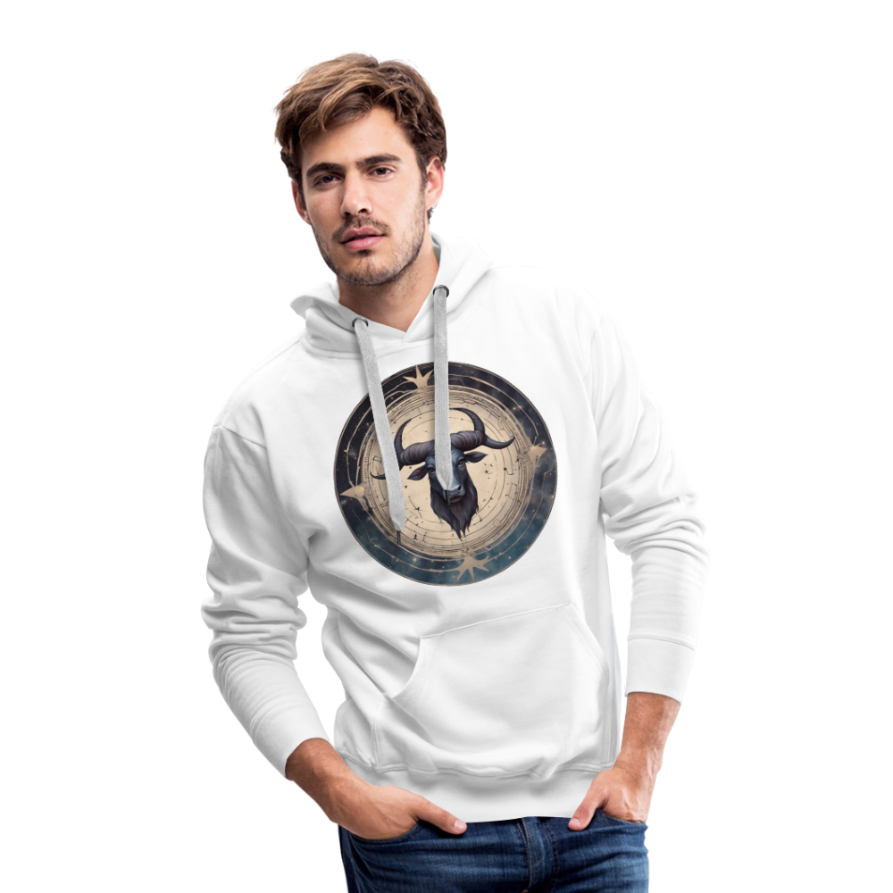 Men’s Mythical Taurus Premium Hoodie - white