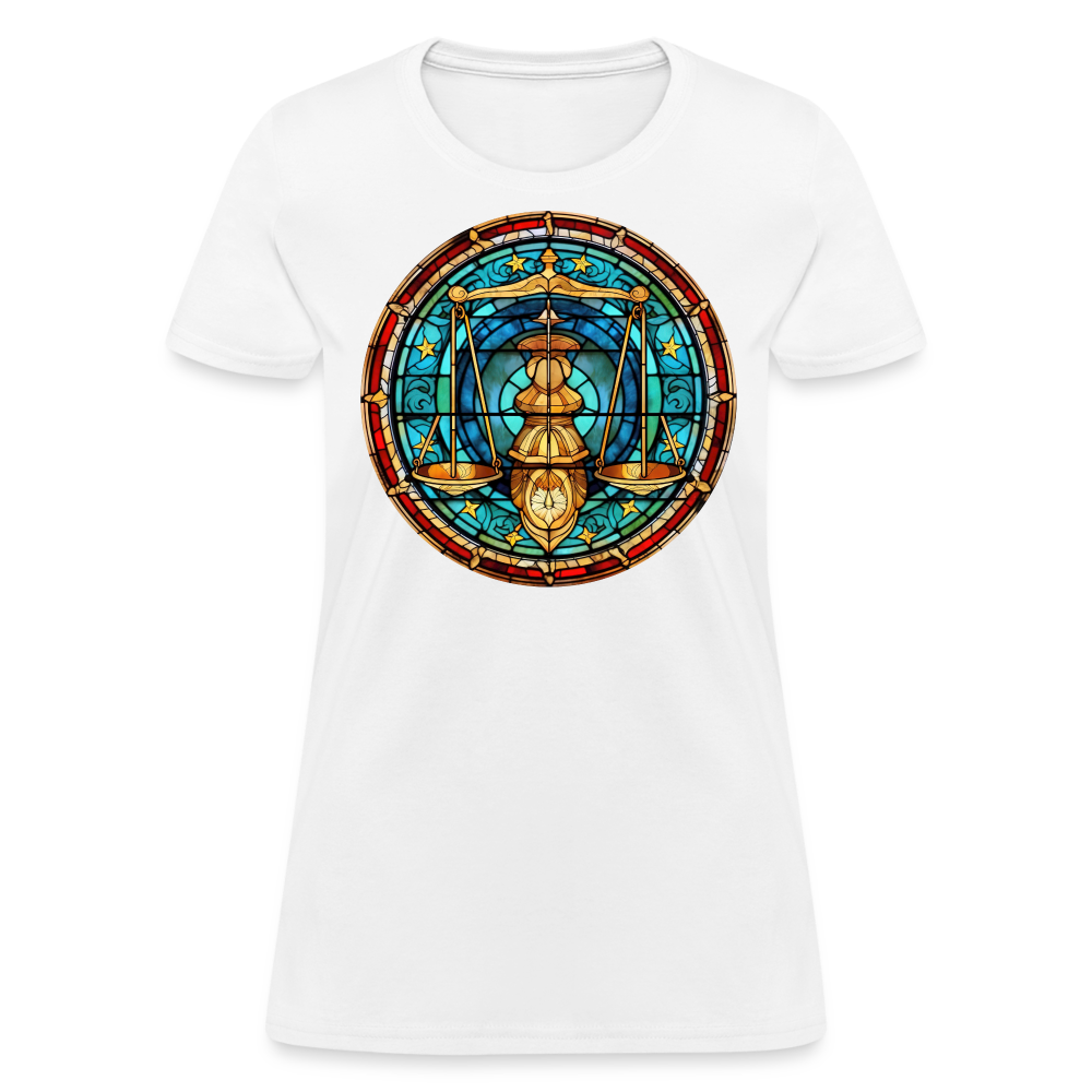 Women's Mosaic Libra T-Shirt - white