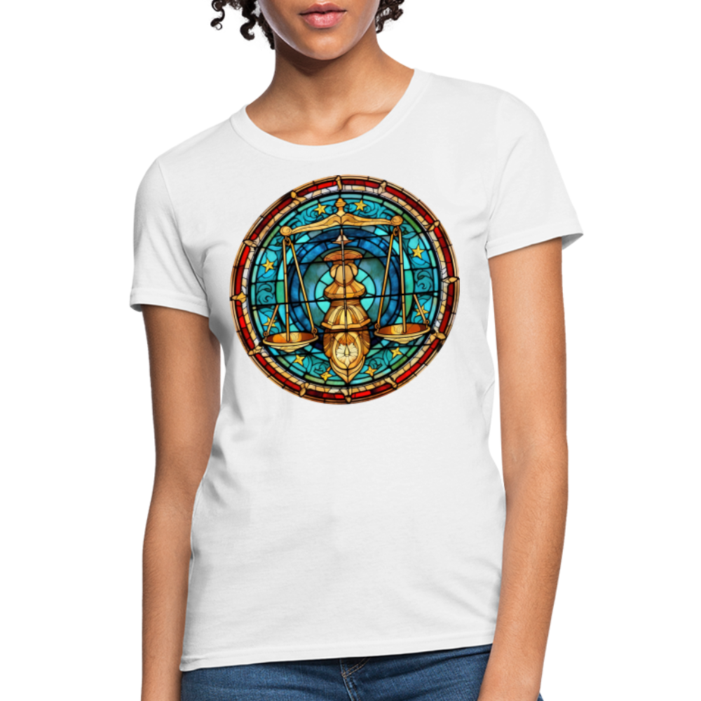 Women's Mosaic Libra T-Shirt - white