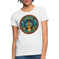 Thumbnail for Women's Mosaic Libra T-Shirt - white