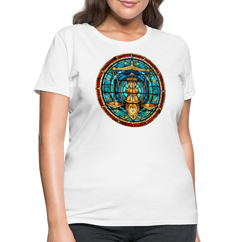 Women's Mosaic Libra T-Shirt - white