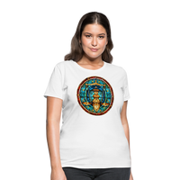 Thumbnail for Women's Mosaic Libra T-Shirt - white