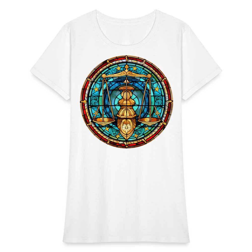 Women's Mosaic Libra T-Shirt - white