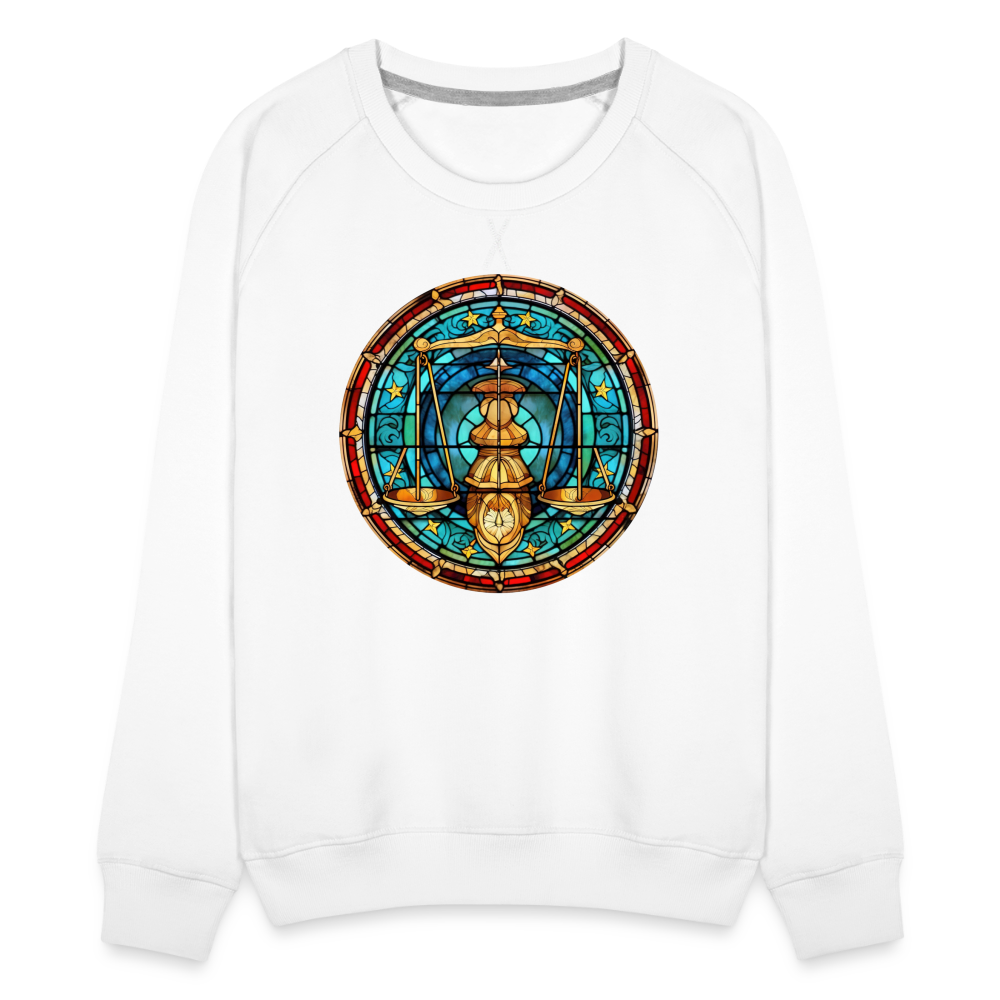 Women’s Mosaic Libra Premium Sweatshirt - white