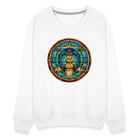 Thumbnail for Women’s Mosaic Libra Premium Sweatshirt - white