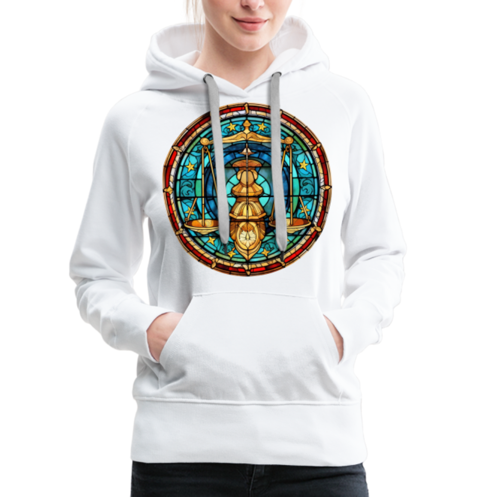 Women’s Mosaic Libra Premium Hoodie - white