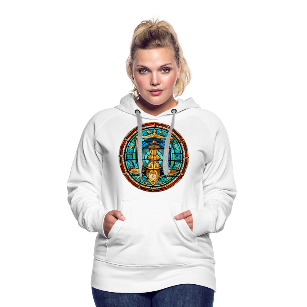 Women’s Mosaic Libra Premium Hoodie - white