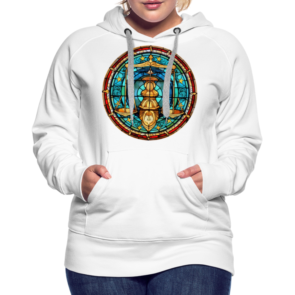 Women’s Mosaic Libra Premium Hoodie - white